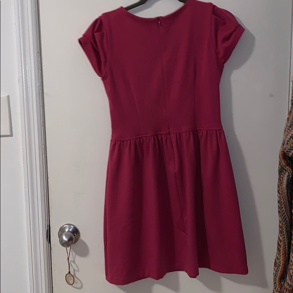 Aqua Magenta Dress (kids) - Picture 2 of 3